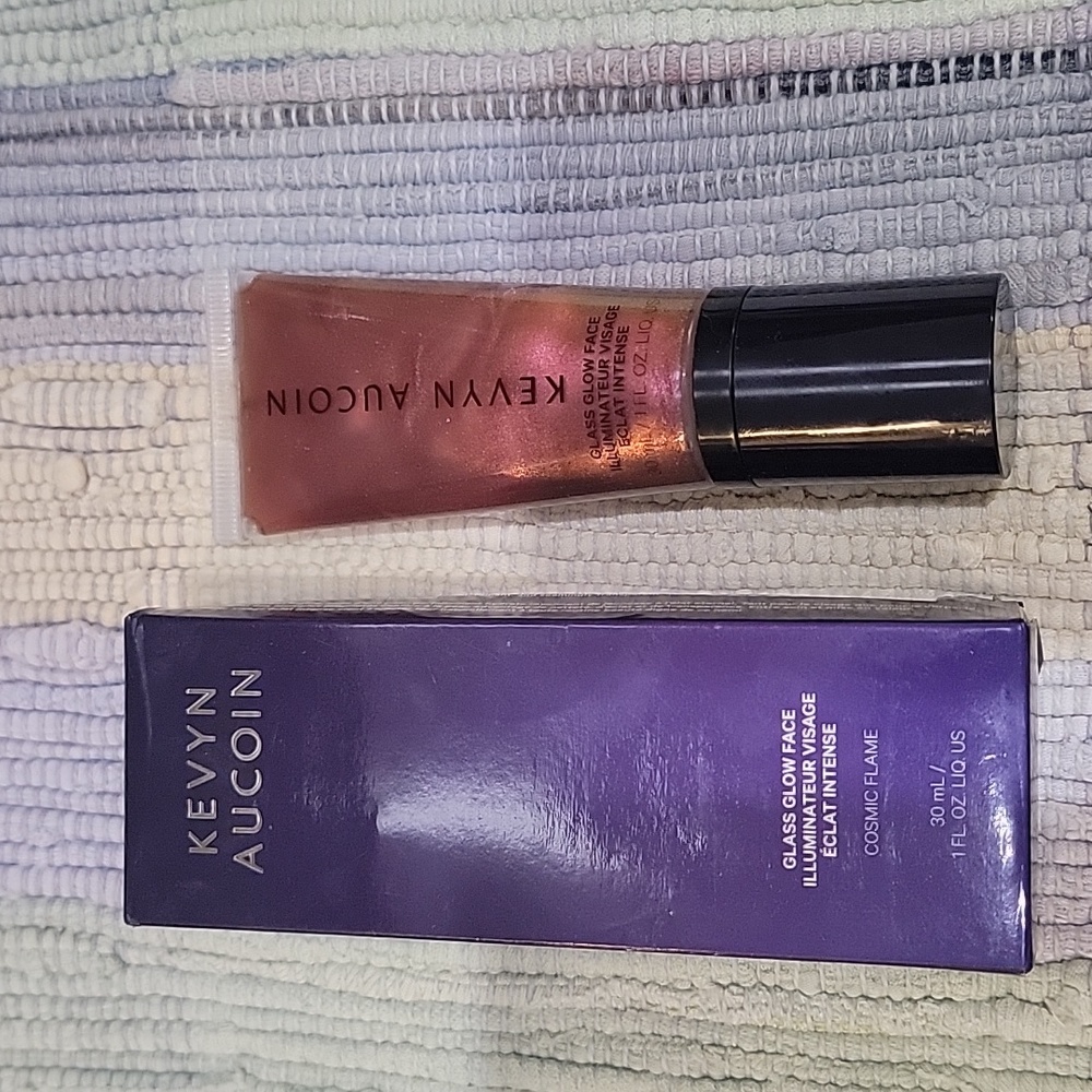 *NIB* KEVYN AUCOIN Glass Glow Face Gloss - Cosmic Flame - Multi-purpose Glow-gel